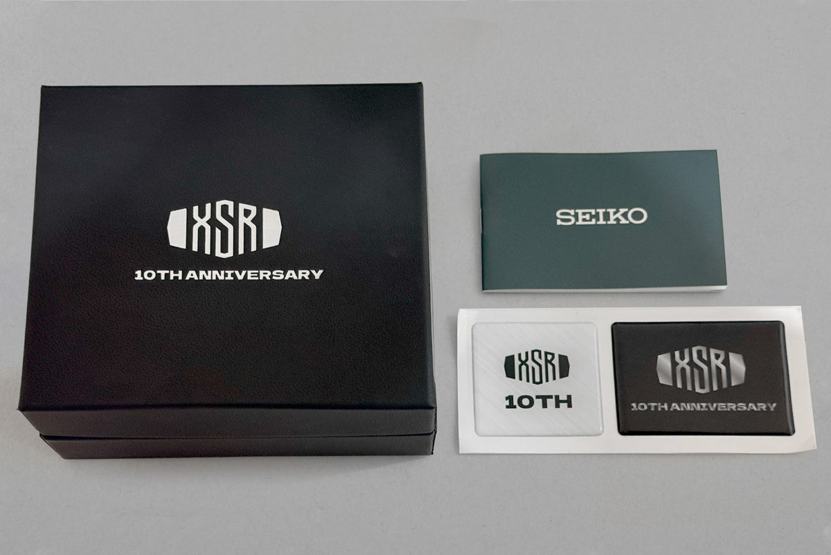 XSR×SEIKOコラボ　XSR 10THウォッチ