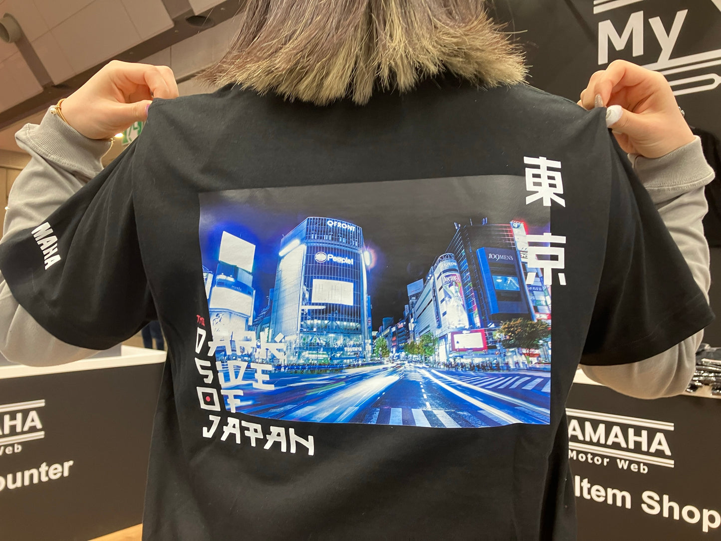 Tシャツ The Dark side of Japan（東京）